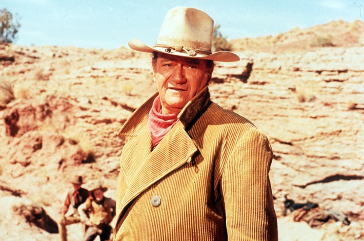 100. Geburtstag von John Wayne: Sein Tiger kuschelt mit Gottschalk und Tele 5 zeigt drei seiner besten Pferde-Opern
