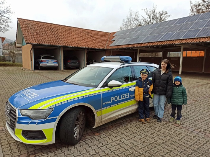 POL-PDLD: Polizei kann spontanen Weihnachtswunsch erfüllen