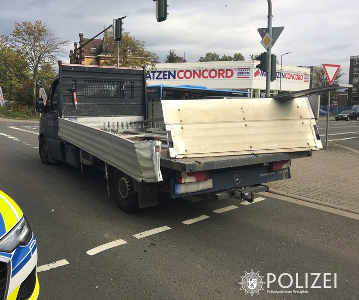 POL-PPWP: Unfall auf Mainzer Straße