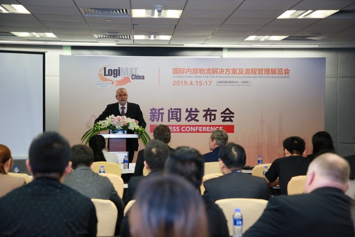 LogiMAT China 2019 findet unter dem Motto &quot;Intelligent, Efficient, Innovative&quot; statt
