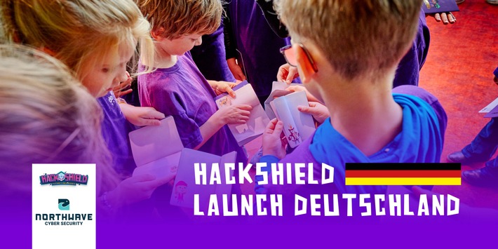 HackShield Lernplattform startet in Deutschland / Northwave Cyber Security unterstützt Initiative zum Schutz von Kindern in Deutschland