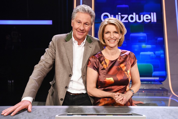 Das Erste: Susanne Holst und Claus-Erich Boetzkes beim "Quizduell-Olymp" mit Jörg Pilawa
am Freitag, 19. August 2016, 18:50 Uhr im Ersten