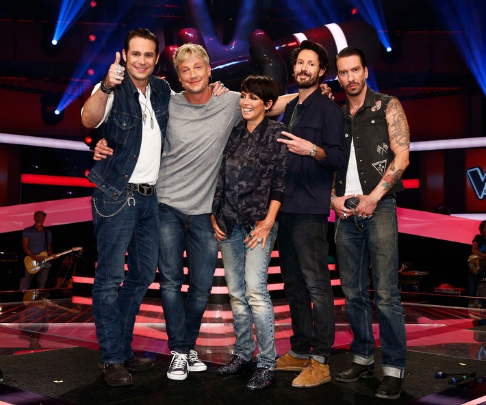 The Voice of Germany / Grossartige Coaches fuer grossartige Talente (BILD)