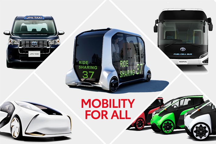 Toyota artefice di mobilità ai Giochi olimpici e paralimpici 2020