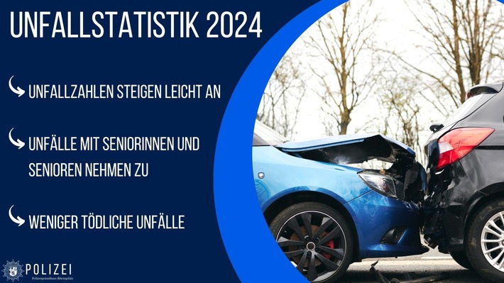 POL-PPRP: Verkehrsunfallbilanz des Jahres 2024