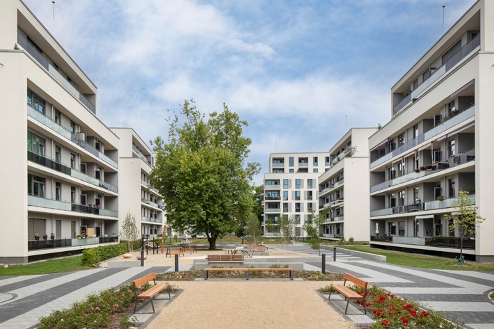 Fast 600 neue Wohnungen: Großprojekt &quot;Am Schlosspark&quot; in Berlin-Charlottenburg fertiggestellt