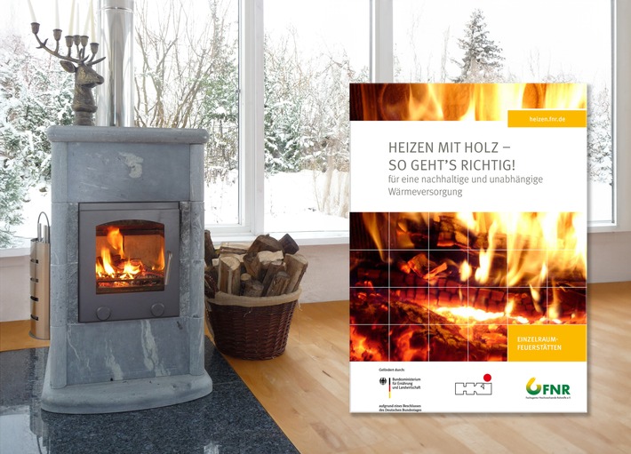 Heizen mit Holz, so geht