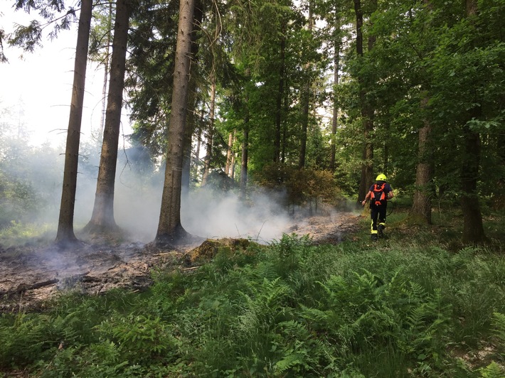 FW-OE: Waldbrand in Olpe