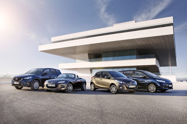 Neue Mazda Sondermodelle Sendo und Iro