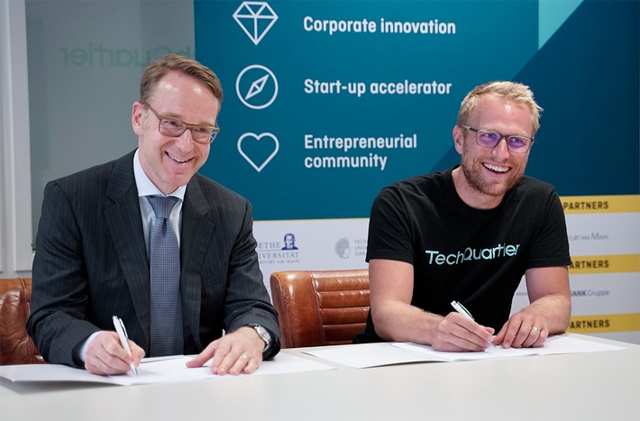 Deutsche Bundesbank wird erster institutioneller Partner von TechQuartier