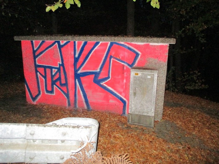 POL-RBK: Kürten - Aufmerksame Zeugen halten Graffiti-Sprayer fest
