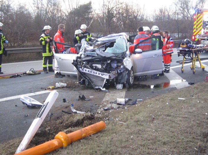 POL-VDMZ: Verkehrsunfall mit Personenschaden auf der BAB 643