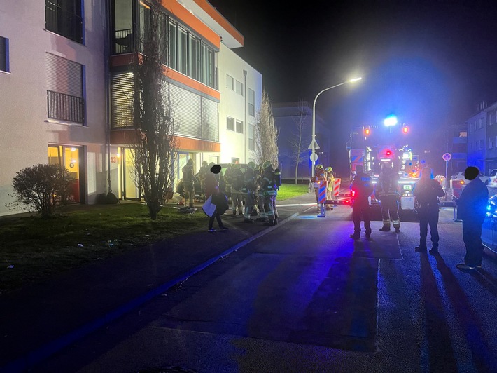 FW Paderborn: Entstehungsbrand in einem Wohnheim für Menschen mit Behinderung