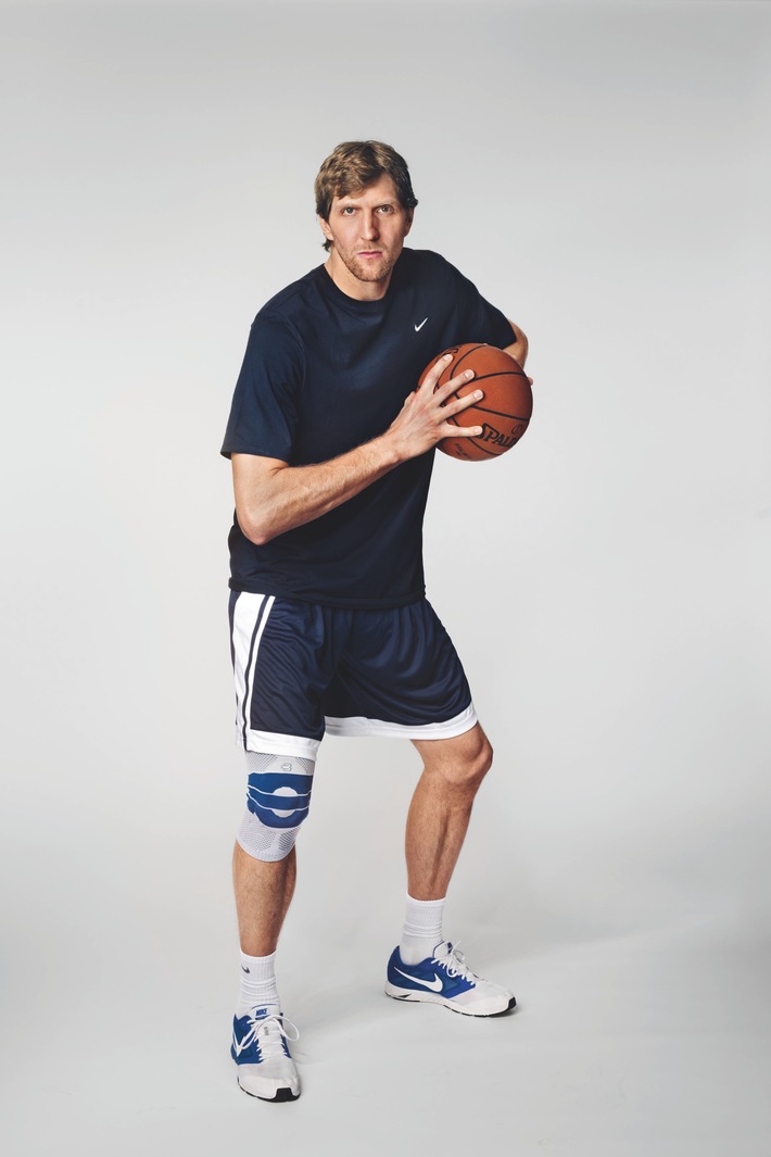 Weltweite Partnerschaft: Dirk Nowitzki wird Markenbotschafter
für Bauerfeind