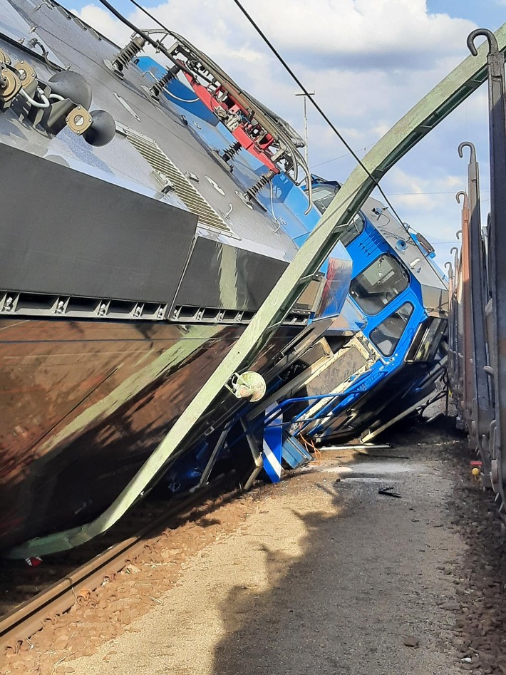 BPOL-H: Bahnbetriebsunfall am Rangierbahnhof Hannover-Seelze (Fotos beigefügt)