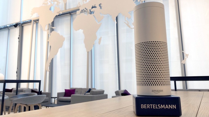 Bertelsmann informiert mit Alexa-Skill und Geschäftsbericht innovativ über globale Erfolge