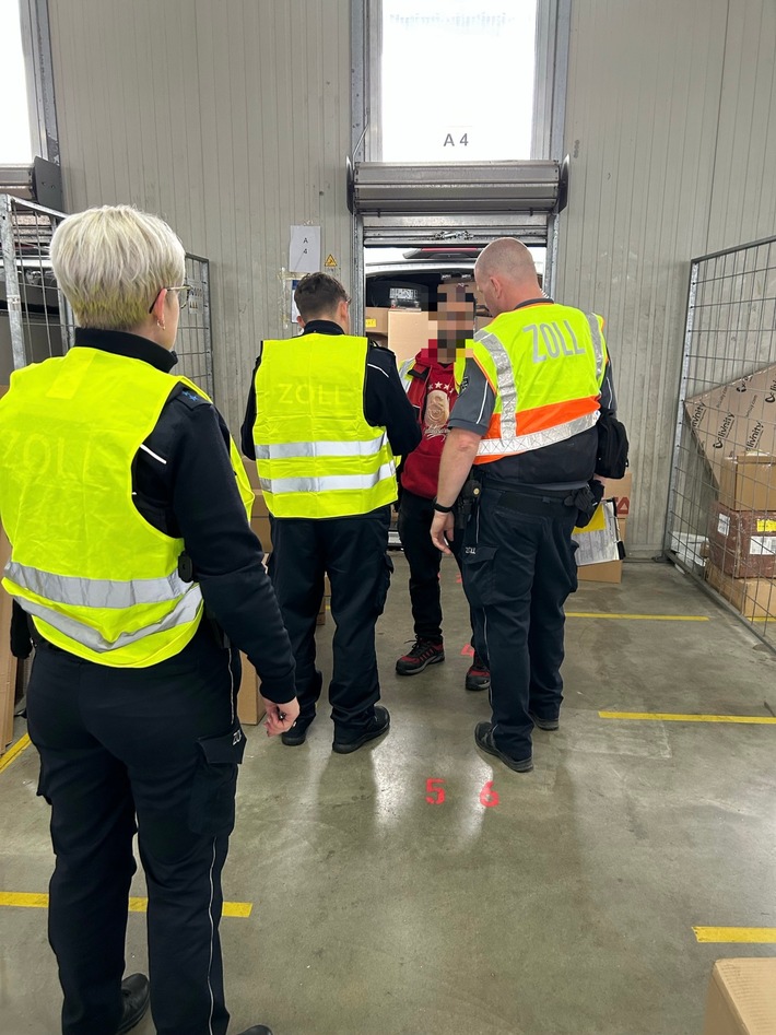 HZA-GI: Bundesweite Zollkontrollen bei Paketdienstleistern: Auch Prüfungen in Nord-, Ost- und Mittelhessen