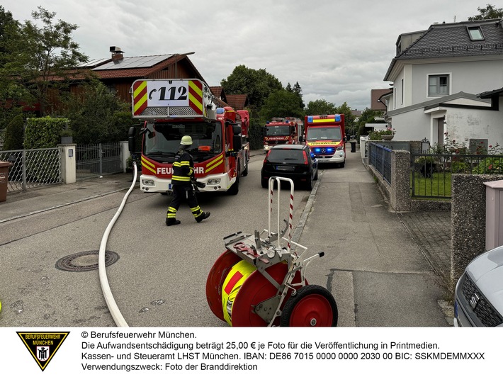 FW-M: Kellerbrand bleibt unentdeckt (Blutenburg)