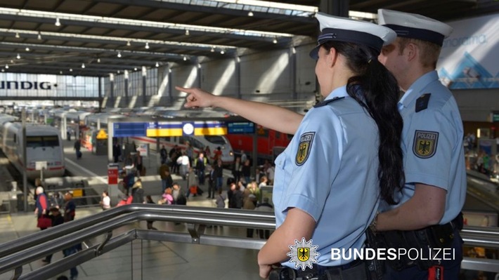 Bundespolizeidirektion München: Diebe ermittelt, S-Bahnsurfer u.a. / Bundespolizei bei mehreren öffentlichkeitswirksamen Einsätzen gefordert