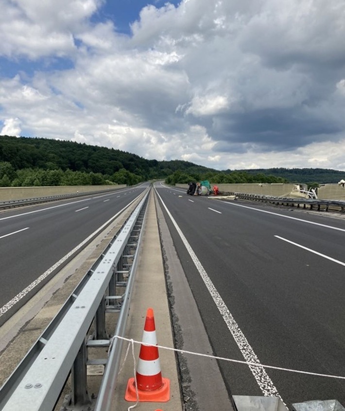 POL-OF: Update Gefahrgutunfall A66 bei Salmünster