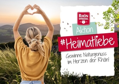 RhönSprudel Pressinformation: Kastenzugabeaktion "Heimatliebe"