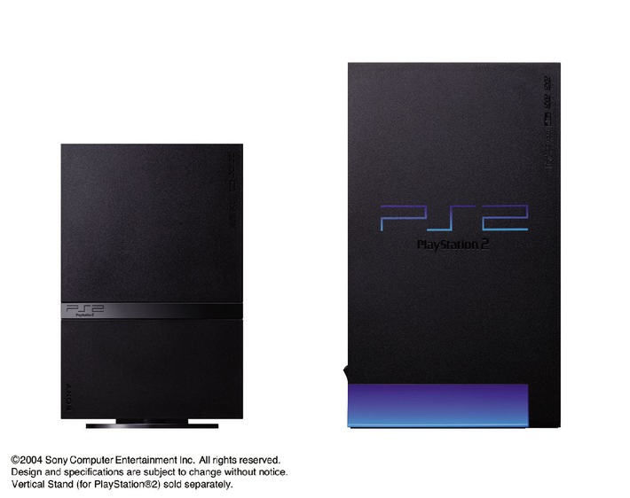 PlayStation®2 erhält ein neues Design: kleiner, schlanker und netzwerkbereit