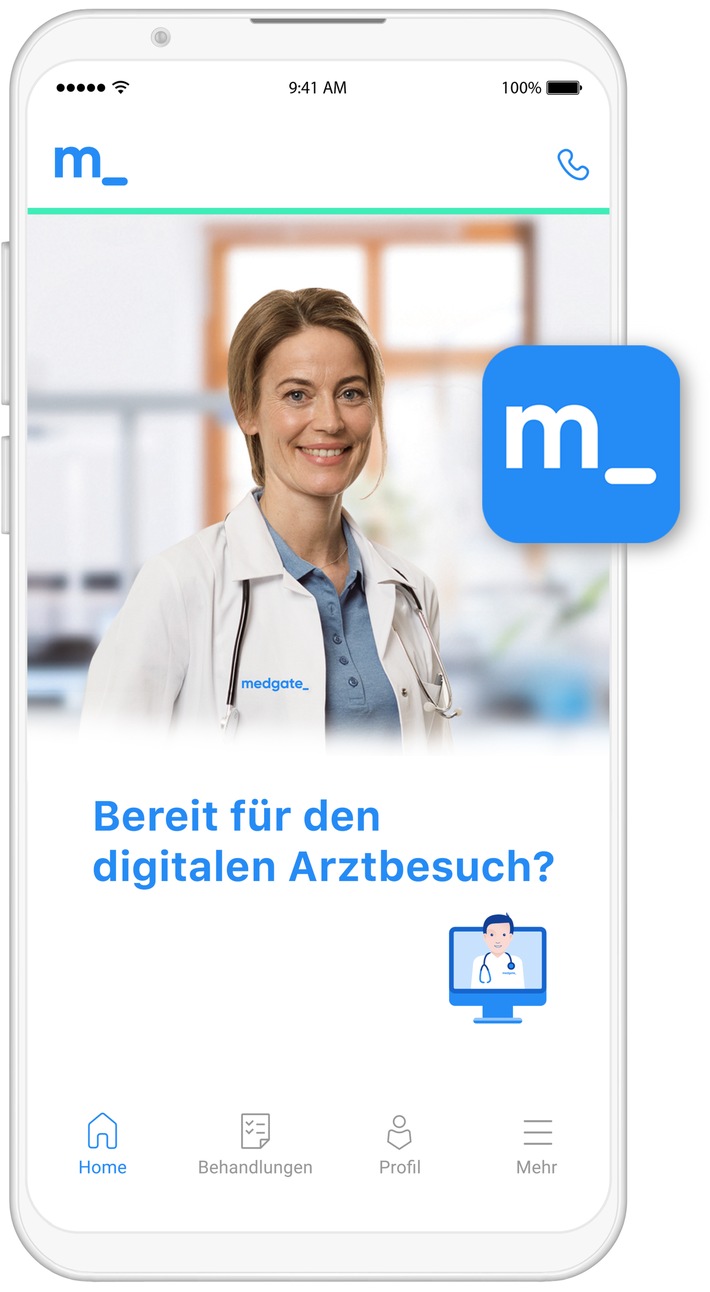 Arztbehandlung per Telefon oder Video für jede/n / Medgate ist neu für alle in der Schweiz versicherten Personen zugänglich