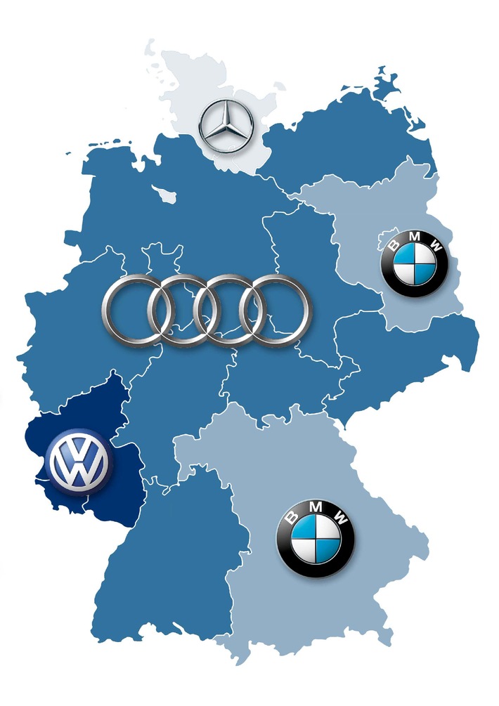 Autoträume: In Stuttgart Audi, in Hamburg Mercedes