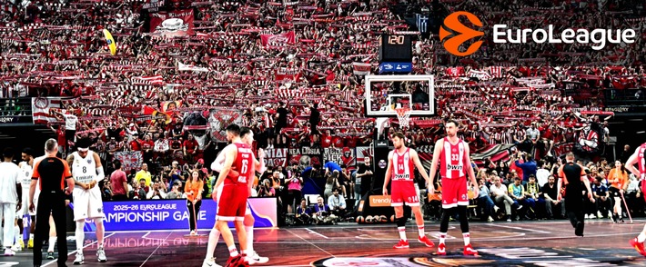 EuroLeague neu im Free-TV: blue Sport bringt europäischen Spitzenbasketball in die Schweiz