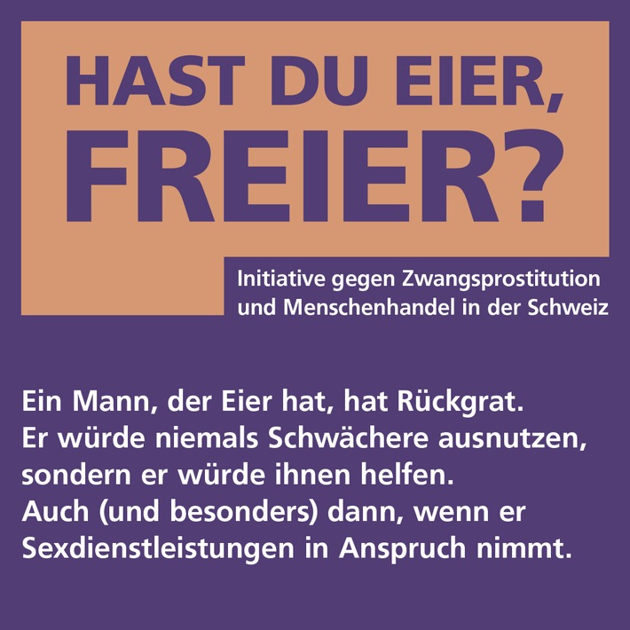Präventionskampagne "Hast du Eier, Freier": Ein erstes Fazit