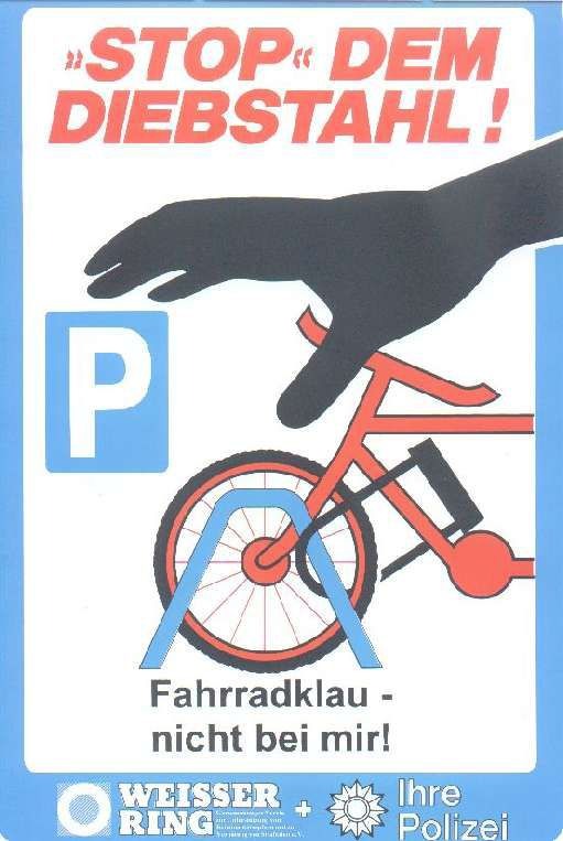 POL-H: Einladung!
Aktion &quot;Stoppt den Fahrraddiebstahl&quot;
Hannover