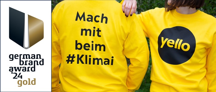 #Klimai-Kampagne von Yello gewinnt Gold beim German Brand Award