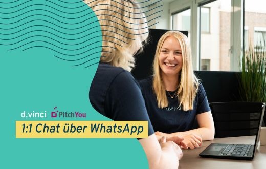 d.vinci und PitchYou launchen integrierten WhatsApp 1:1-Chat für die Bewerberkommunikation