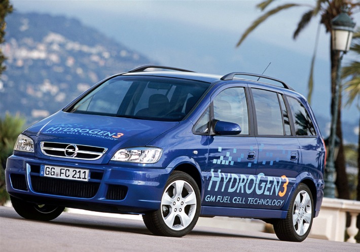 Automobilhersteller setzt auf Brennstoffzellentechnologie / Opel/GM will als erster 1 Mio. Wasserstoffautos verkaufen