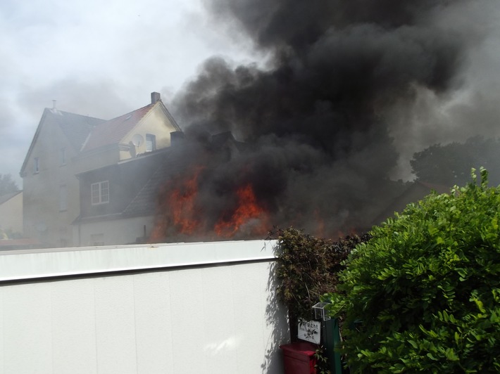 FW-DO: 14.06.2019 Brand in Dortmund Oestrich