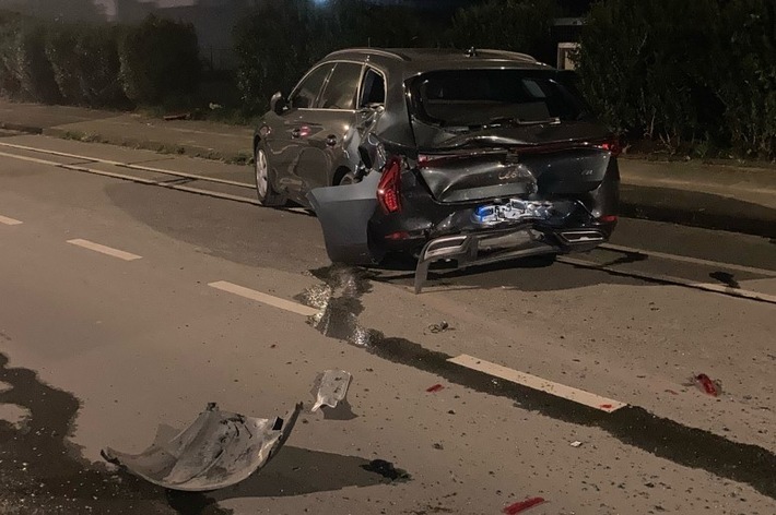 POL-KR: Am Wochenende: Zwei Unfallfluchten nach Alkoholfahrten | Beide Fahrer gestellt
