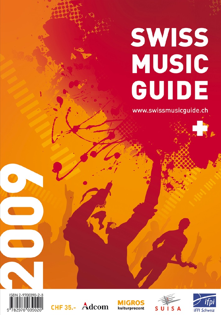 Le guide spécialisé de la scène Pop suisse le plus complet vient de paraître

Le Swiss Music Guide 09 est là!
