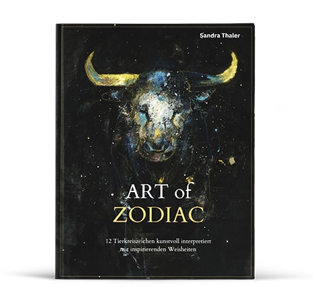 Aus Asche und Gold: Österreichische Künstlerin Sandra Thaler präsentiert neues Buch &quot;ART of Zodiac&quot;