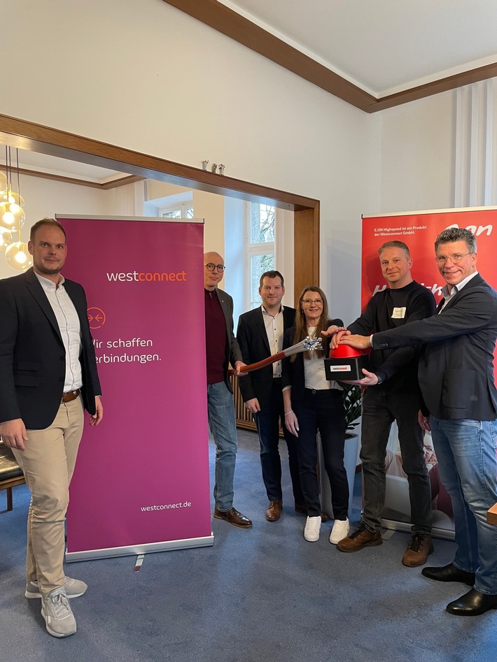 Westconnect schließt Glasfaserausbau in Küntrop ab