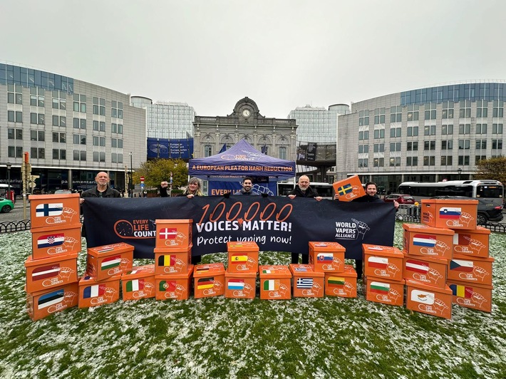 100.000 Bürger protestieren gegen EU-Vaping-Restriktionen