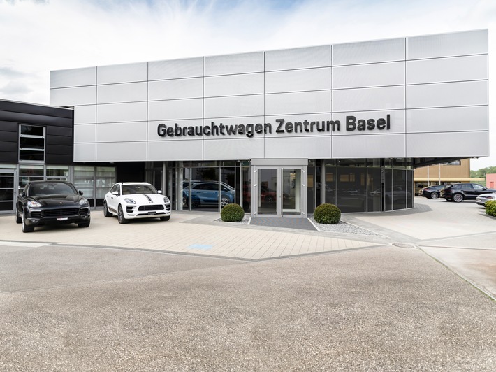 Erstes Porsche Gebrauchtwagen Zentrum der Schweiz eröffnet in Frenkendorf