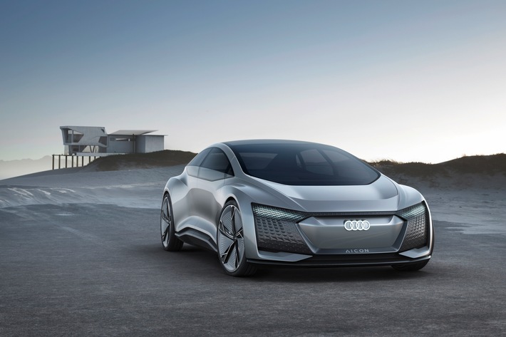 Concept Car Audi Aicon - autonom auf Zukunftskurs