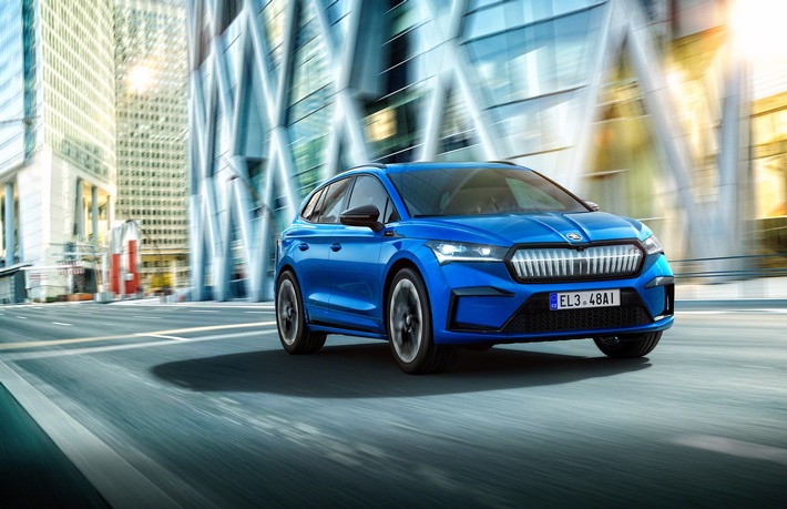 ŠKODA ENYAQ SPORTLINE iV: dynamisch und sportlich