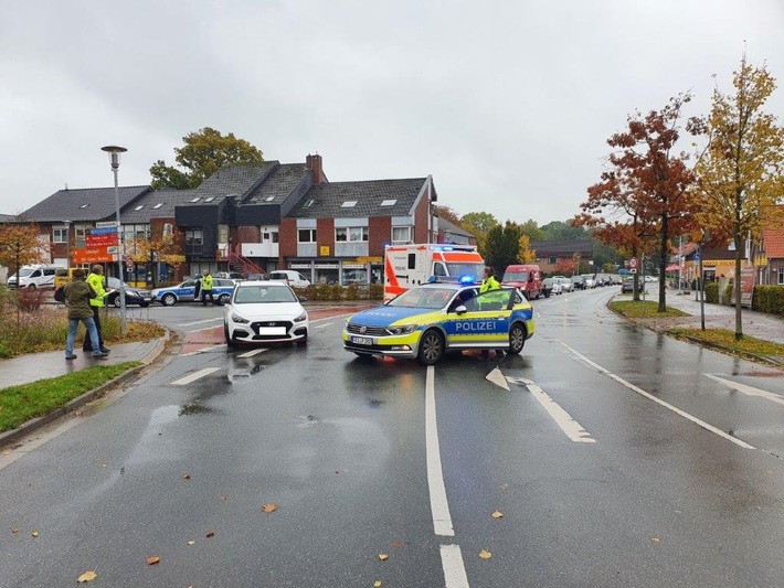 POL-WHV: Verkehrsunfall mit schwerverletzter Fußgängerin in Hohenkirchen (mit Bild)