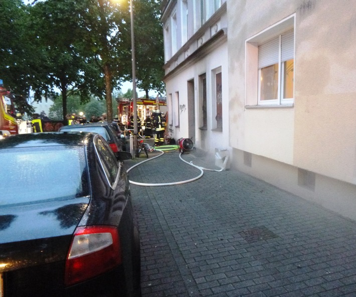 FW-DO: Kellerbrand an der Falkenstraße