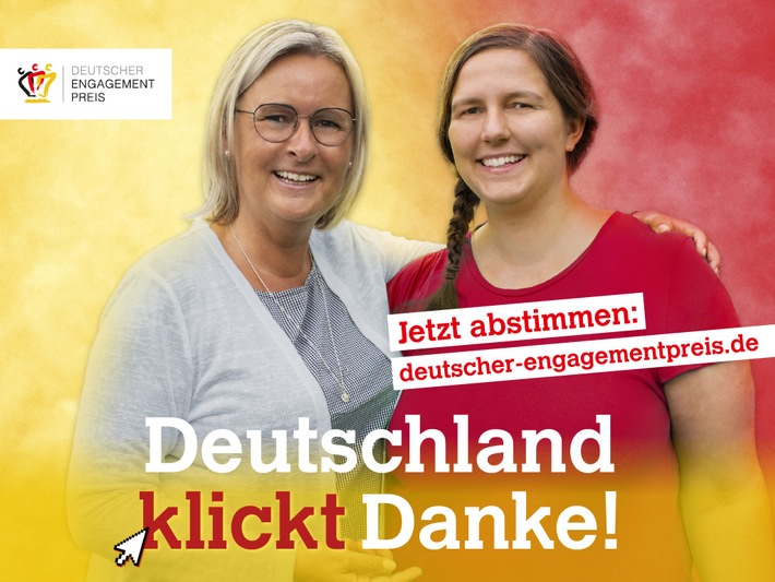 Jetzt abstimmen für den Deutschen Engagementpreis!