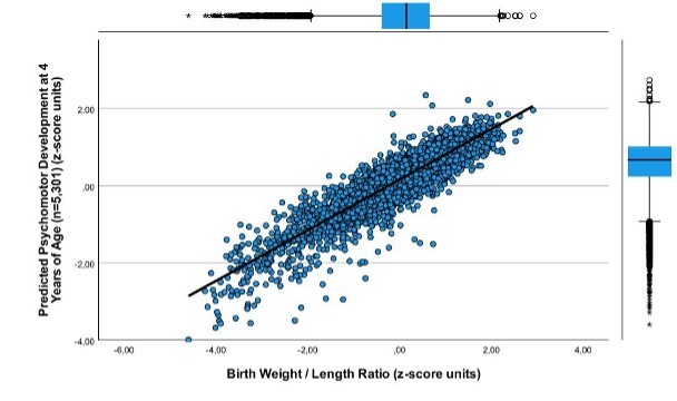 Simple measures at birth predict development at preschool age - Unique index discovered