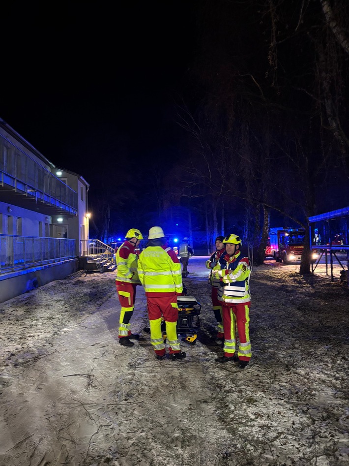 FW Datteln: Wohnungsbrand in Datteln