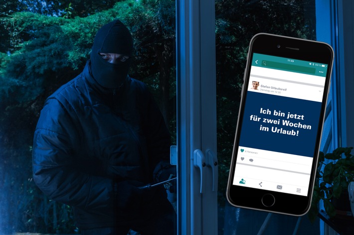 #EndlichUrlaub - wie Postings in sozialen Netzwerken das Einbruchsrisiko erhöhen können