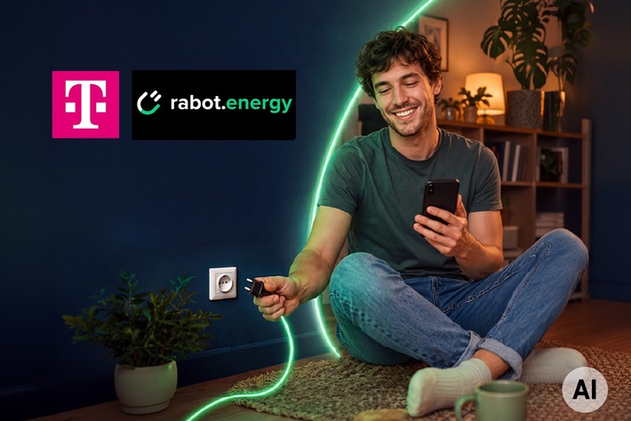 Telekom und Rabot Energy starten Stromtarife aus erneuerbaren Energien